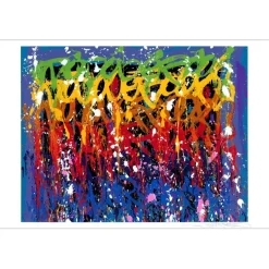 JONONE - Sérigraphie originale "The One" 80x120cm - 2024