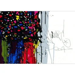 JONONE - Sérigraphie originale "Composition" 75x117cm - 2017