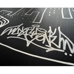 KAY ONE - Acrylique sur papier "breaking-boy, B-BOY 08" 65x50cm - 2022
