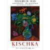 KISCHKA Isis - Lithographie originale "Exposition, Manoir du Mad" 75x50cm - 1973