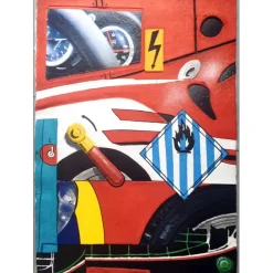 KLASEN Peter - Aquagravure originale "Ferrari" 2015 - 76x53cm