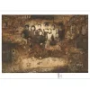KLEINMANN Alain - Lithographie originale "La pose" 56x76cm