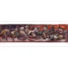KOSOVSKY Avinoam - Lithographie originale "Personnages nus" 26x75cm