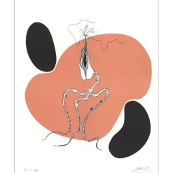 LABISSE Félix - Lithographie originale "Histoire Naturelle, Le Cherche-Midi" 56x45cm - 1974