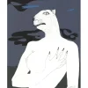 LABISSE Félix - Lithographie originale "Histoire Naturelle, L'Andromède" 56x45cm - 1974