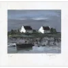 LAPORTE Georges - Lithographie originale sur papier Japon "Matin d'été" 32x36cm
