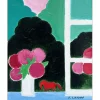 LASSUS Serge - Huiles sur toile "Fenêtre ouverte" 27x22cm