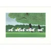 LASSUS Serge - Lithographie originale "Les chevaux du printemps" 38x55cm