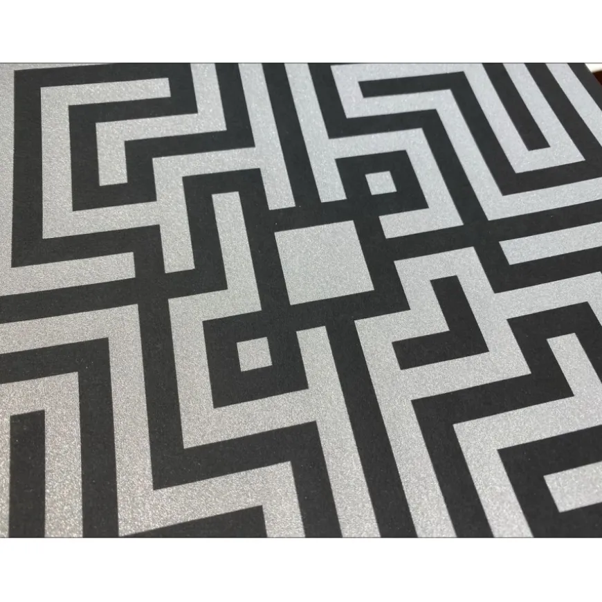 L'ATLAS - Sérigraphie originale "Enter the maze" 25x25cm - 2019