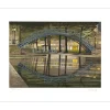 LECOINDRE Jean Luc - Lithographie originale "Le canal Saint Martin" 42x54cm