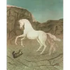 LEPRI Stanislao - Lithographie originale "Le cheval" 70x53cm