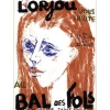 LORJOU Bernard - Lithographie "Exposition, Le bal des Fols, Paris" 75x53cm - 1959