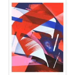 MAD C - Sérigraphie originale "Yin and Yang" 76x56cm - 2019