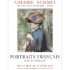 MANET Edouard - Lithographie "Exposition Galerie Schmit" 64x49cm - 1965