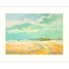 MANOUKIAN Claude - Lithographie originale "Regard sur la mer" 50x65cm