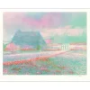 MANOUKIAN Claude - Lithographie originale "Bergerie" 56x76cm