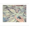 MARCEAU Marcel - Lithographie originale "Combat de l'Ange" 54x75cm - 1981