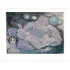 MARCEAU Marcel - Lithographie originale "Bip et la création du monde" 54x75cm - 1981