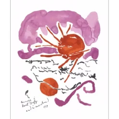 MARCHAND André - Lithographie "Composition" 30x24cm - 1965