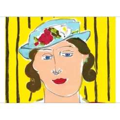 MATISSE Henri - Lithographie "Femme au chapeau" 35x26cm - 1939 - Certificat d'authenticité inclus
