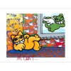 M.CHAT (Thoma Vuille) - Lithographie "Ronron et Chat ailé" 20x28cm - 2023 - S/R
