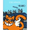 M.CHAT (Thoma Vuille) - Livre d'artiste "Escapade" 20x15cm - 2021