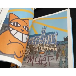 M.CHAT (Thoma Vuille) - Livre d'artiste "Escapade" 20x15cm - 2021