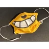 M.CHAT (Thoma Vuille) - Masque de protection Jaune USN1 "M CHAT" Taille adulte (18 x 16,5 cm)