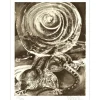 MENTOR Blasco - Lithographie "Soleil sur Europe" 32x25cm - 1971