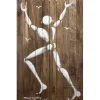 MESNAGER Jérôme - Peinture à l'acrylique "Homme en blanc" 120x73cm - 2021