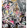 MESNAGER Jérôme - Peinture "L'homme blanc x Bad Brains" 65x54cm - 2024