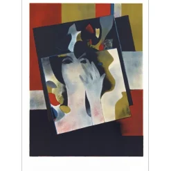 MINAUX André - Lithographie originale "Guillebaudon" 91x64cm - 1979