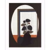 MINAUX André - Lithographie originale "Composition au pot de fleurs" 27x21cm - 1978