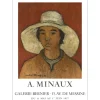 MINAUX André - Lithographie "Exposition Galerie Bernier, Paris" 65x47cm - 1957