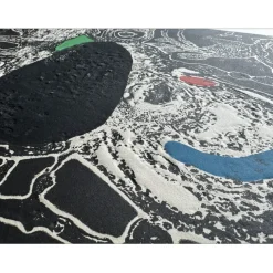 MIRO Joan - Gravure originale au carborundum "Espriu III" 89x70cm - 1975