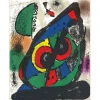 MIRO Joan - Lithographie originale "Composition I" 32x24cm - 1981