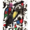 MIRO Joan - Lithographie originale "Composition II" 32x24cm - 1975