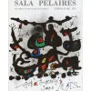 MIRO Joan - Lithographie "Exposition Galerie Pelaires, Palma de Mallorca" 75x58cm - 1972