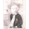 MORETTI Lucien Philippe - Lithographie originale "L'enfant juif - Etat II" 54x38cm
