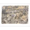 MORETTI Lucien Philippe - Lithographie originale "Le train" 54x76cm - 1975