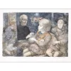 MORETTI Lucien Philippe - Lithographie originale "Le curé" 54x76cm - 1975