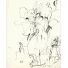 MORETTI Raymond - Dessin original à l'encre "Composition GD05" 65x50cm