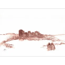 MORETTI Raymond - Lithographie originale "Composition 12"  52x75cm - 1982