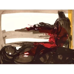 MORETTI Raymond - Lithographie originale "Composition 10"  52x75cm - 1982