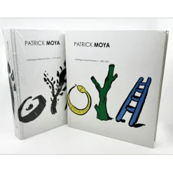 MOYA Patrick - Catalogue Raisonné (2 volumes) + Dessin original à l'encre