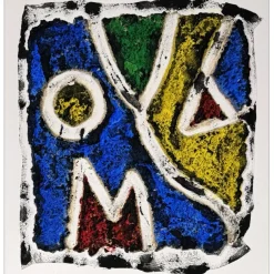 MOYA Patrick - Sculpture originale "MOYA" - 1998 - 60x60cm
