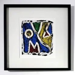 MOYA Patrick - Sculpture originale "MOYA" - 1998 - 60x60cm