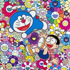 MURAKAMI Takashi - Sérigraphie "So Much Fun" 60x60cm - 2019