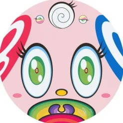 MURAKAMI Takashi - Sérigraphie "We are the Jocular plan (5)" ø 50 cm - 2018
