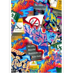 NASTY - Lithographie (tirage pigmentaire) "No Smoking" 70x50cm - 2022